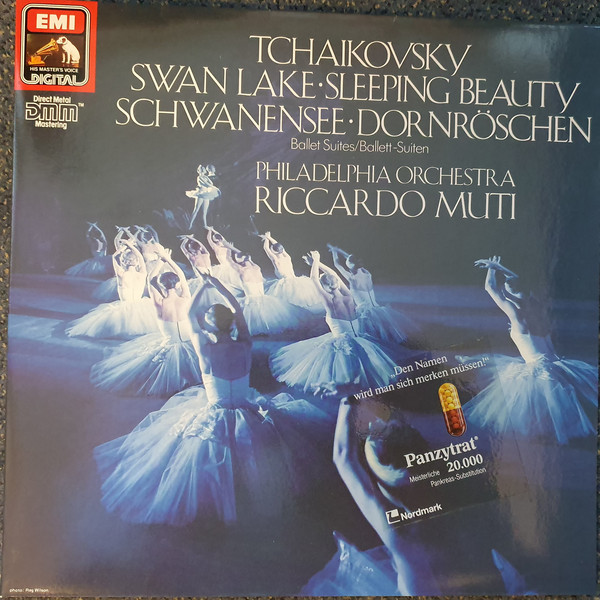 Cover Tschaikovsky*, Riccardo Muti, Philadelphia Orchestra* - Swan Lake - Sleeping Beauty / Schwanensee - Dornroschen (LP, Gat) Schallplatten Ankauf
