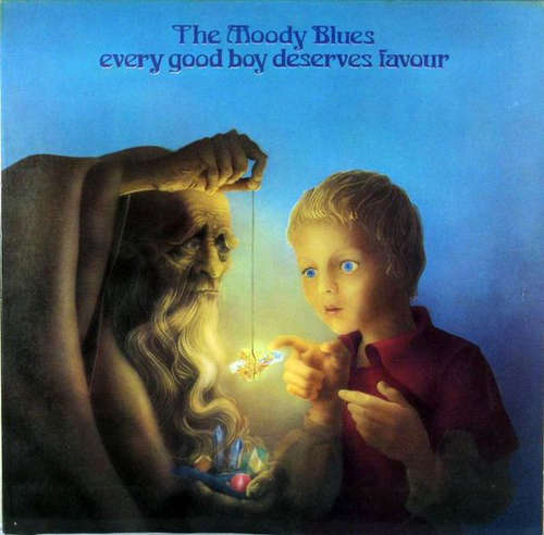 Cover The Moody Blues - Every Good Boy Deserves Favour (LP, Album, Gat) Schallplatten Ankauf