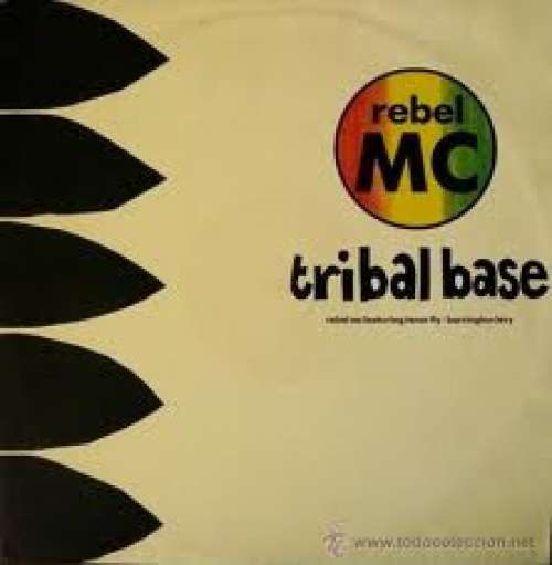 Cover Rebel MC Featuring Tenor Fly & Barrington Levy - Tribal Base (12, Promo) Schallplatten Ankauf