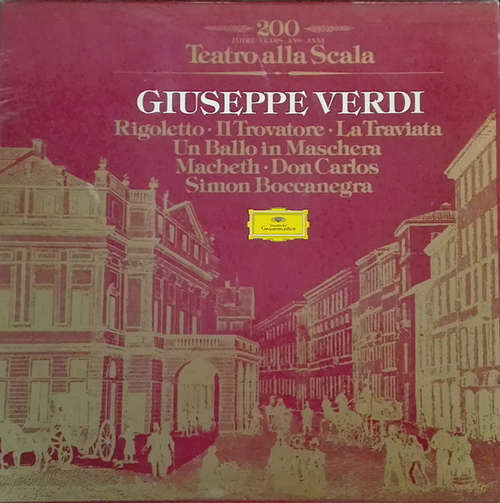 Cover Giuseppe Verdi - 200 Jahre•Years•Ans•Anni Teatro Alla Scala (21xLP + Box) Schallplatten Ankauf