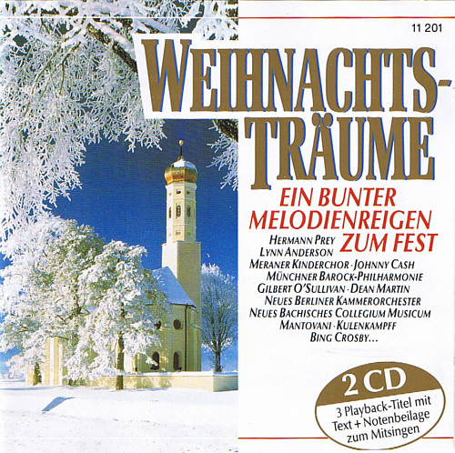 Cover Various - Weihnachtsträume - Ein Bunter Melodienreigen Zum Fest (2xCD, Comp) Schallplatten Ankauf