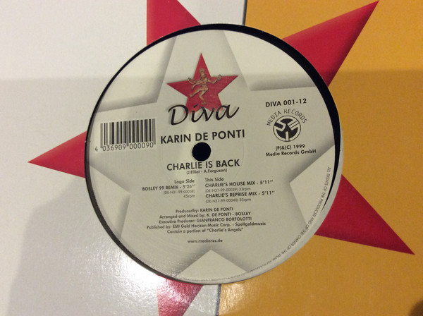 Cover Karin De Ponti - Charlie Is Back (12) Schallplatten Ankauf