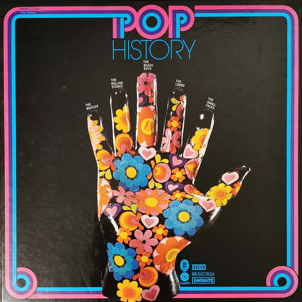 Cover The Beatles, The Rolling Stones, The Beach Boys, The Lords, Small Faces - Pop History Box Set (5xLP, Comp) Schallplatten Ankauf