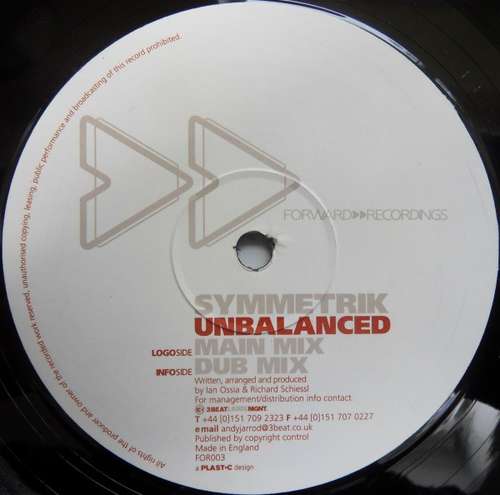Cover Unbalanced Schallplatten Ankauf
