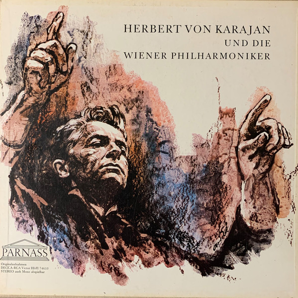 Cover Herbert von Karajan, Wiener Philharmoniker - Herbert Von Karajan Und Die Wiener Philharmoniker (6xLP, Comp) Schallplatten Ankauf