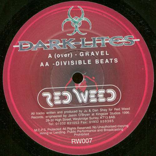 Cover Dark-Lites - Gravel / Divisible Beats (12) Schallplatten Ankauf