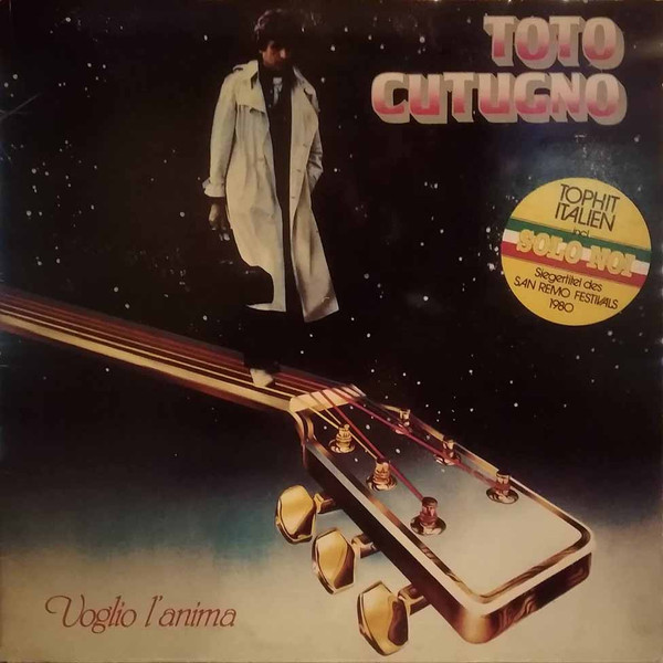 Bild Toto Cutugno - Voglio L'Anima (LP, Album, RP, Gat) Schallplatten Ankauf