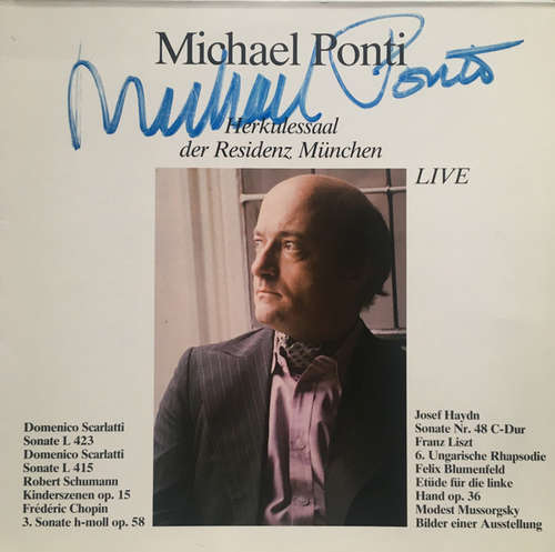 Cover Michael Ponti - Michael Ponti Live Herkulessaal Der Residenz München (2xLP, Gat) Schallplatten Ankauf