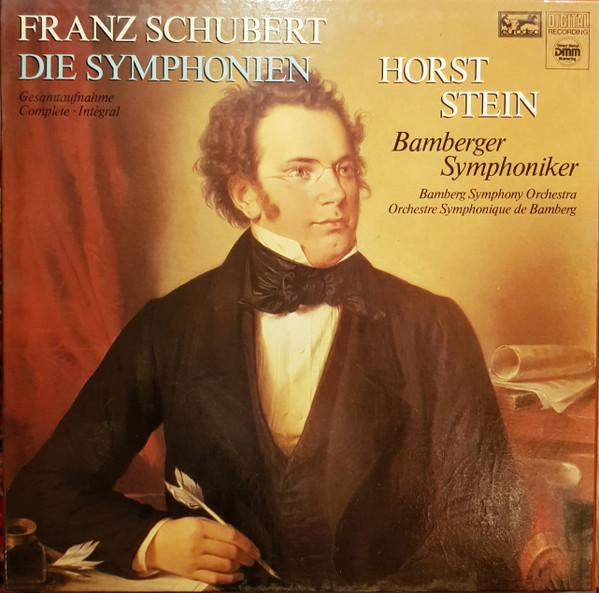 Cover Franz Schubert, Horst Stein, Bamberger Symphoniker - Franz Schubert Die Symphonien - Gesamtaufnahme (5xLP + Box) Schallplatten Ankauf