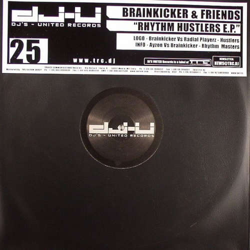 Cover Brainkicker & Friends - Rhythm Hustlers E.P. (12, EP) Schallplatten Ankauf