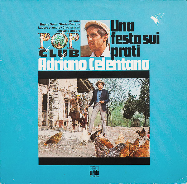 Cover Adriano Celentano - Una Festa Sui Prati (LP, Comp) Schallplatten Ankauf