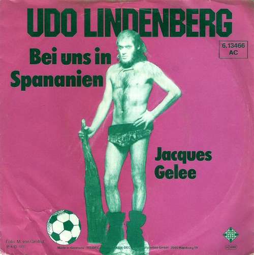 Cover Udo Lindenberg - Bei Uns In Spananien (7, Single) Schallplatten Ankauf