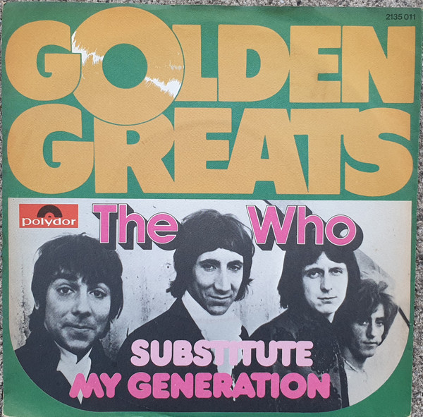 Cover The Who - My Generation / Substitute (7, Single, RE) Schallplatten Ankauf