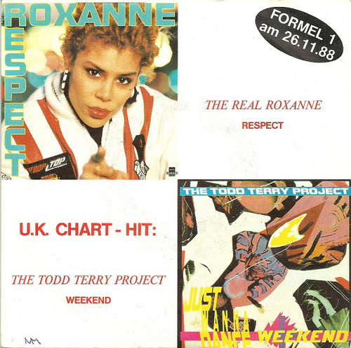 Cover The Real Roxanne / The Todd Terry Project - Respect / Weekend (7, Single) Schallplatten Ankauf
