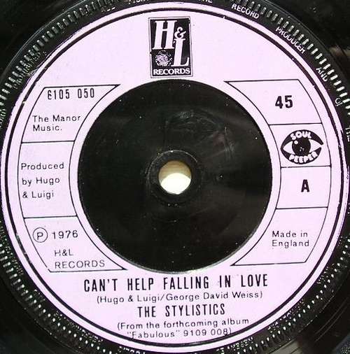 Bild The Stylistics - Can't Help Falling In Love (7, Single, Sol) Schallplatten Ankauf