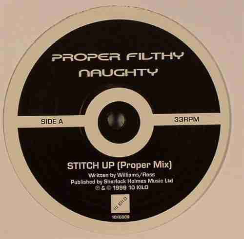 Cover Proper Filthy Naughty - Stitch Up (12) Schallplatten Ankauf