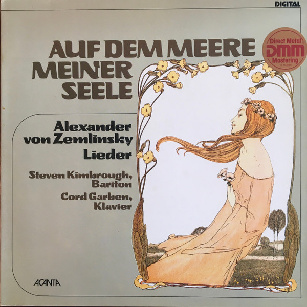 Cover Steven Kimbrough, Cord Garben, Alexander Von Zemlinsky - Auf Dem Meere Meiner Seele / Lieder (LP) Schallplatten Ankauf