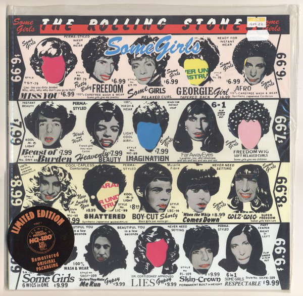 Cover The Rolling Stones - Some Girls (LP, Album, RE, HQ-) Schallplatten Ankauf