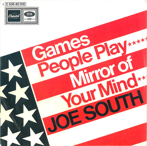 Cover Joe South - Games People Play / Mirror Of Your Mind (7, Single) Schallplatten Ankauf