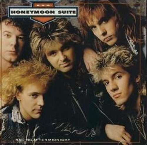 Cover Honeymoon Suite - Racing After Midnight (LP, Album) Schallplatten Ankauf