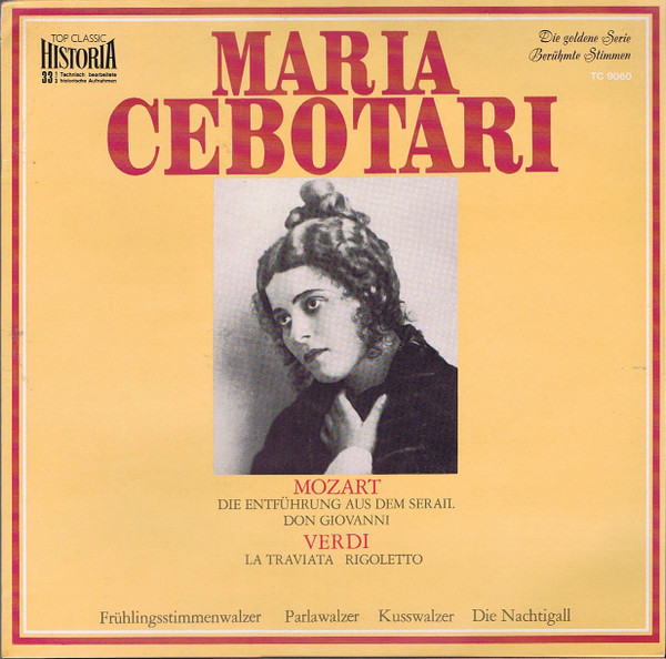Bild Maria Cebotari - Maria Cebotari Singt Arien Und Lieder (LP, Comp) Schallplatten Ankauf