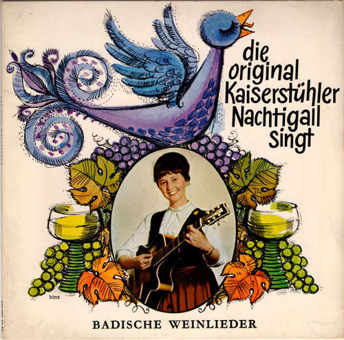 Bild Helga Eccard* - Die Original Kaiserstühler Nachtigall Singt Badische Weinlieder (7, EP, Mono) Schallplatten Ankauf