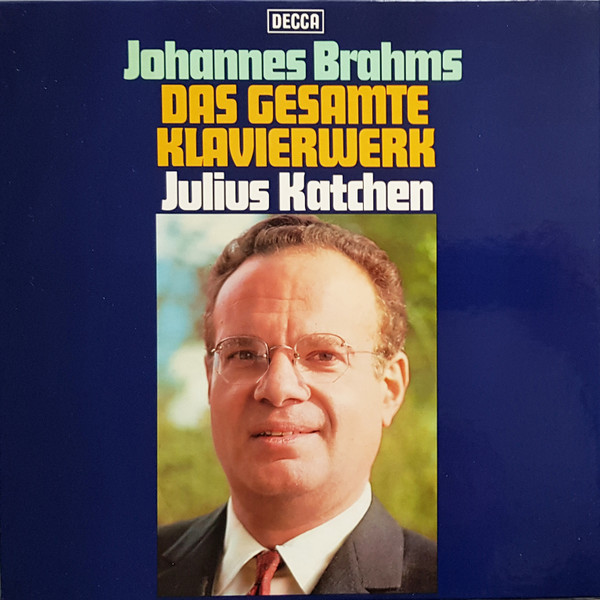 Cover Johannes Brahms, Julius Katchen - Das Gesamte Klavierwerk (11xLP + Box, Comp) Schallplatten Ankauf