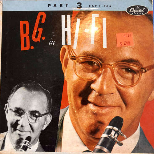 Cover Benny Goodman And His Orchestra - B.G. In Hi Fi (Part 3) (7, EP) Schallplatten Ankauf