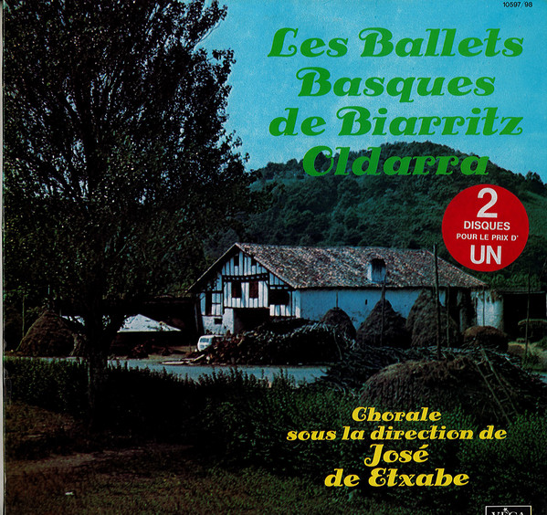 Cover Les Ballets Basques De Biarritz Oldarra* Direction Jose De Etxabe - Untitled (LP) Schallplatten Ankauf