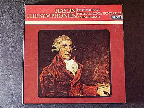 Cover Haydn* - Philharmonia Hungarica, Antal Dorati - Symphonies 93 - 104 (6xLP + Box) Schallplatten Ankauf