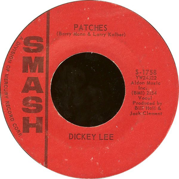 Cover Dickey Lee - Patches / More Or Less (7, Single, Styrene) Schallplatten Ankauf