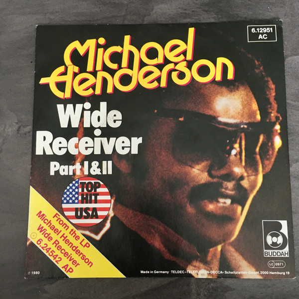 Cover Michael Henderson - Wide Receiver (7, Single, Promo) Schallplatten Ankauf