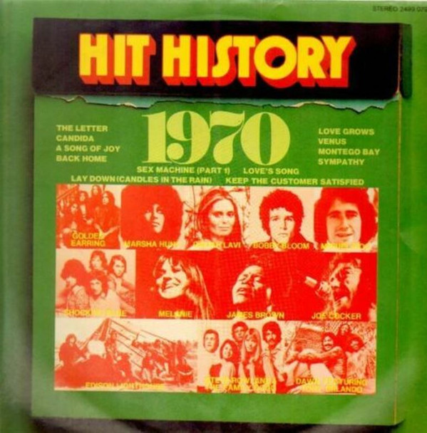 Cover Various - Hit History 1970  (LP, Comp) Schallplatten Ankauf