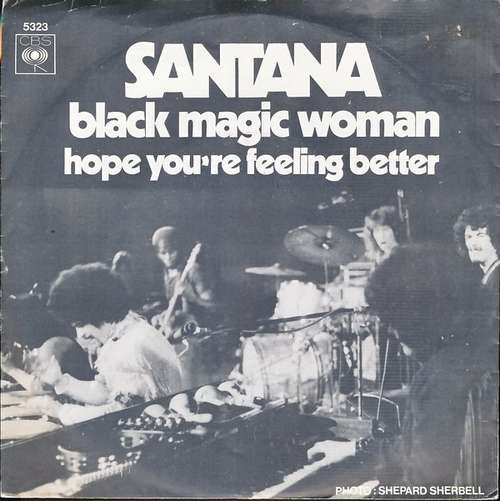 Cover Santana - Black Magic Woman (7, Single, 4-p) Schallplatten Ankauf