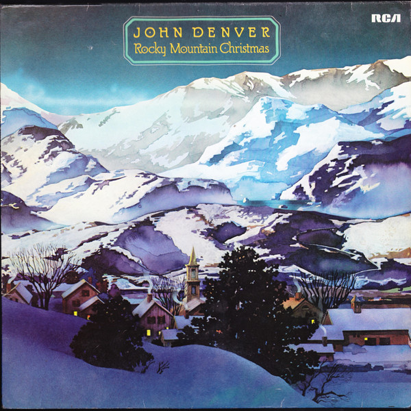 Cover John Denver - Rocky Mountain Christmas (LP, Album, RE) Schallplatten Ankauf