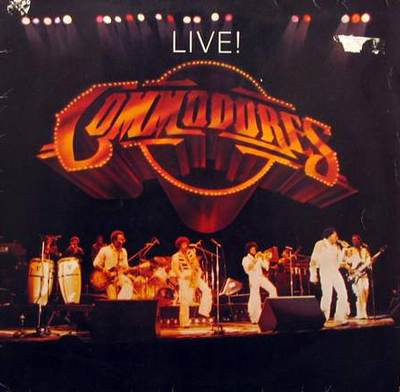 Cover Commodores - Live! (2xLP, Album, Gat) Schallplatten Ankauf