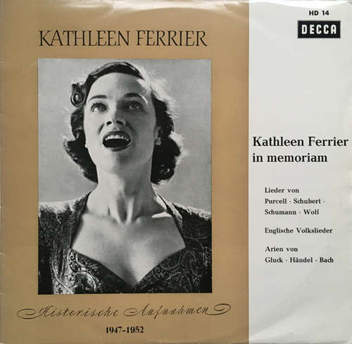Cover Kathleen Ferrier - Kathleen Ferrier In Memoriam (LP, Comp, Mono) Schallplatten Ankauf