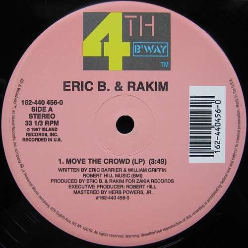 Cover Eric B. & Rakim - Move The Crowd / Paid In Full (12, RP) Schallplatten Ankauf