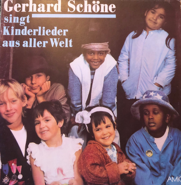 Cover Gerhard Schöne - Singt Kinderlieder Aus Aller Welt (LP, RP) Schallplatten Ankauf