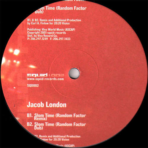 Cover Jacob London - Slom Time (12) Schallplatten Ankauf
