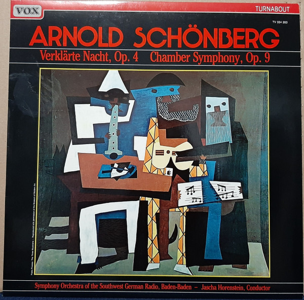 Cover Arnold Schoenberg - Symphony Orchestra Of Southwest German Radio, Baden-Baden*, Jascha Horenstein - Verklärte Nacht, Op. 4 ∙ Chamber Symphony Op. 9 (LP, Album, RE) Schallplatten Ankauf