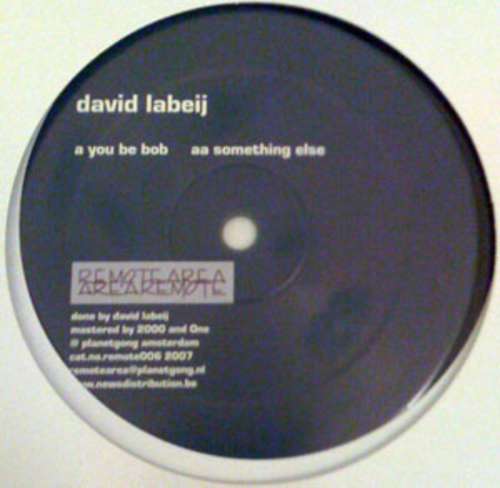 Cover David Labeij - You Be Bob / Something Else (12, Gen) Schallplatten Ankauf
