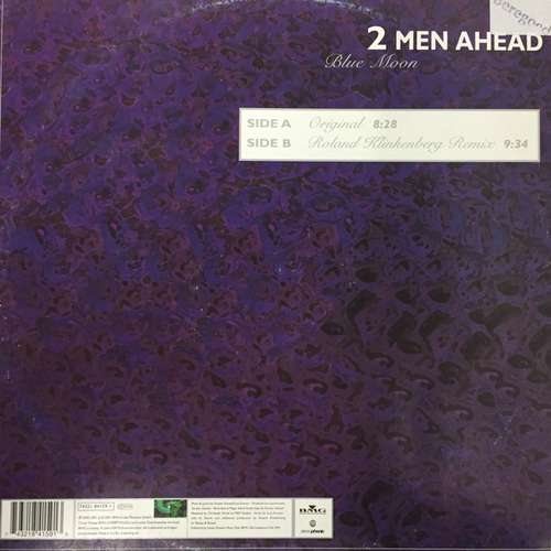 Cover 2 Men Ahead - Blue Moon (12) Schallplatten Ankauf
