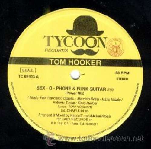 Cover Tom Hooker - Sex-O-Phone & Funk Guitar (12) Schallplatten Ankauf