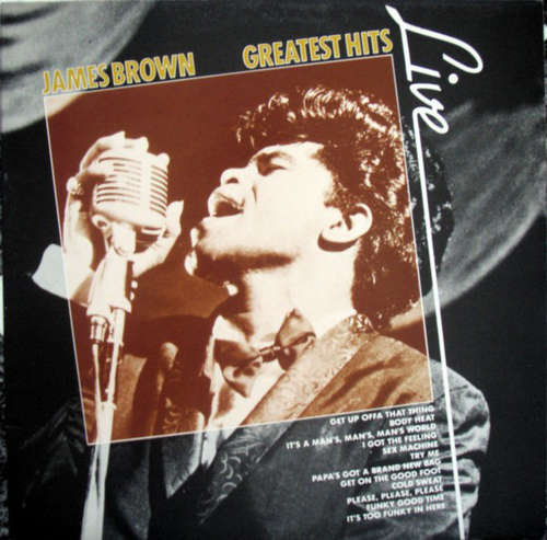 Cover James Brown - Greatest Hits Live (LP, Comp) Schallplatten Ankauf
