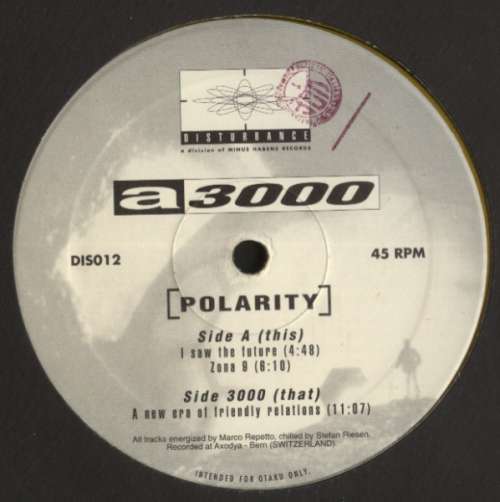 Cover A3000 - Polarity (12, Ora) Schallplatten Ankauf