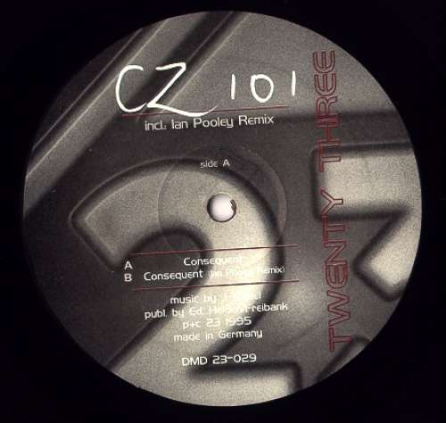 Cover CZ 101 - Consequent (12) Schallplatten Ankauf