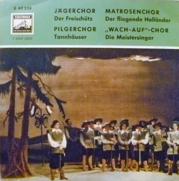 Cover Chöre Der Städtischen Oper Und Der Deutschen Staatsoper Berlin*, Berliner Philharmoniker - Jägerchor (7, EP) Schallplatten Ankauf