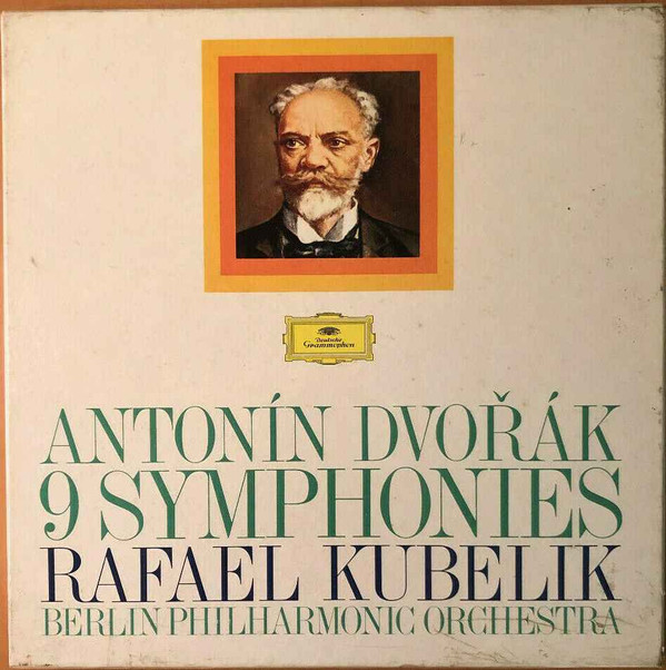 Cover Antonín Dvořák - Rafael Kubelik - Berlin Philharmonic Orchestra* - 9 Symphonies (9xLP, RE + Box) Schallplatten Ankauf