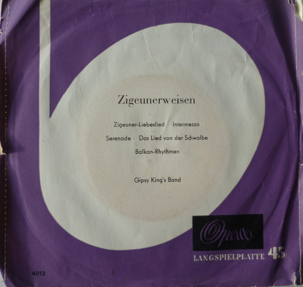Cover Gipsy King's Band - Zigeunerweisen (7, EP, Cub) Schallplatten Ankauf